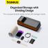 Baseus Car Seat Gap Organizers Storage Box Console Car Organizer for Cellphones, Wallets, Keys, Cards, Passenger Side & Driver Side - Black